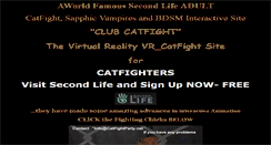 Desktop Screenshot of clubcatfight.com